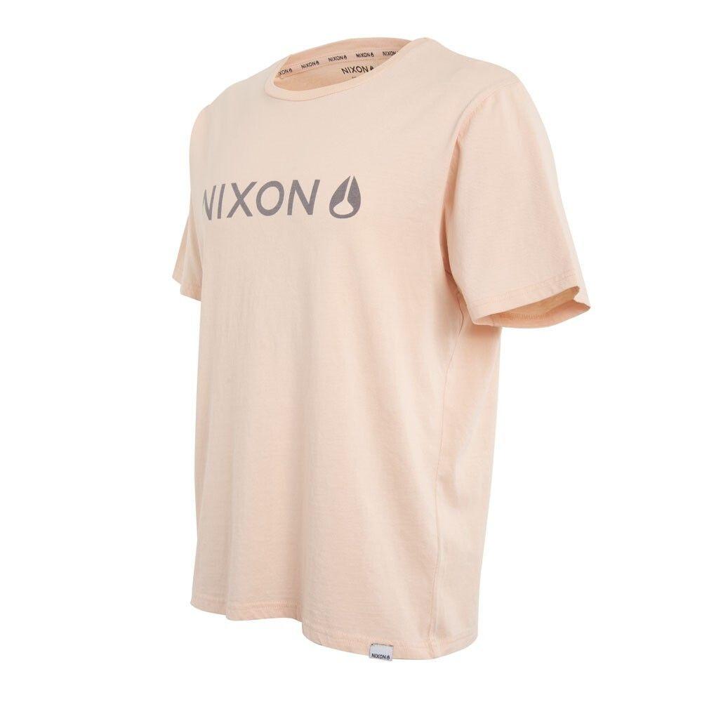 Polera Men Pale Pink Grey Logo Front-1