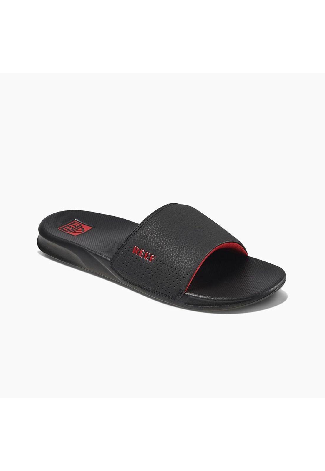 Sandalia One Slide Men Black Red Reef-0