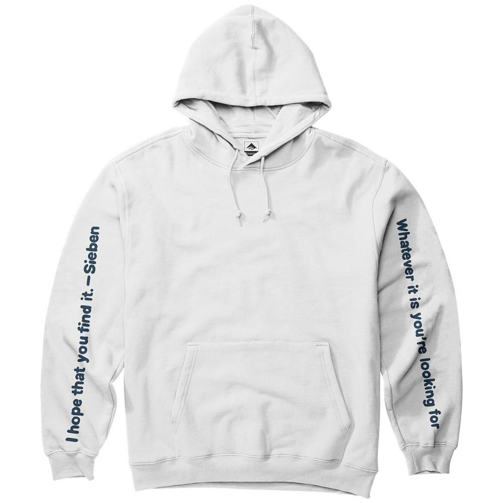 Poleron Hoodie x Michael Sieben White-0