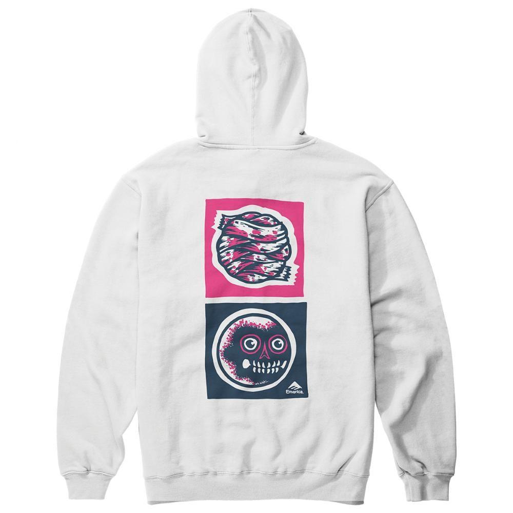 Poleron Hoodie x Michael Sieben White-1