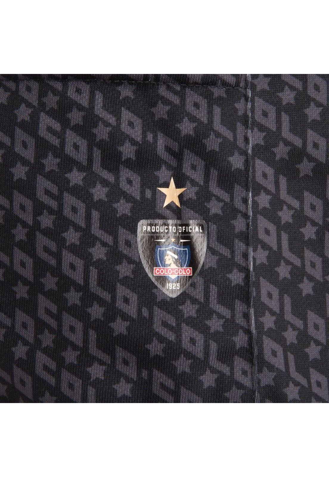 Short Colo Colo Urbano "letters" Negro y Gris-3