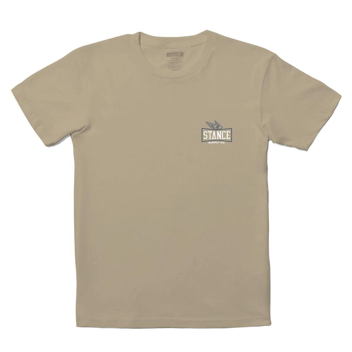 Polera Stance Winged Khaki-0