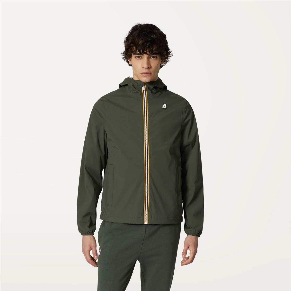 Chaqueta Men Nailon Jack Stretch Green Blackish-1