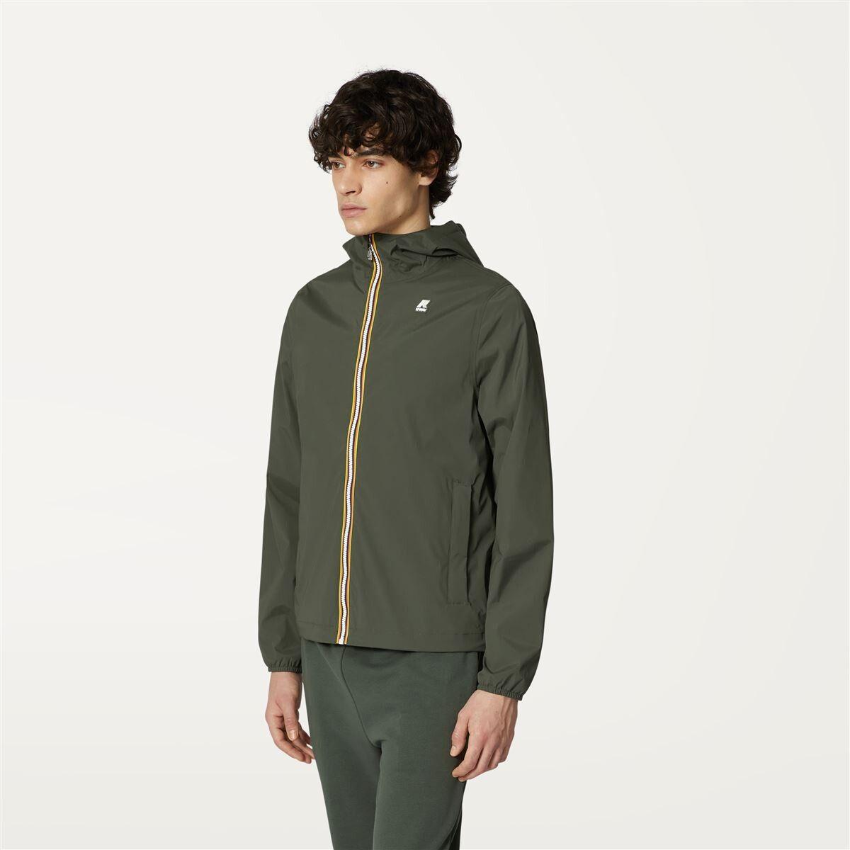 Chaqueta Men Nailon Jack Stretch Green Blackish-2