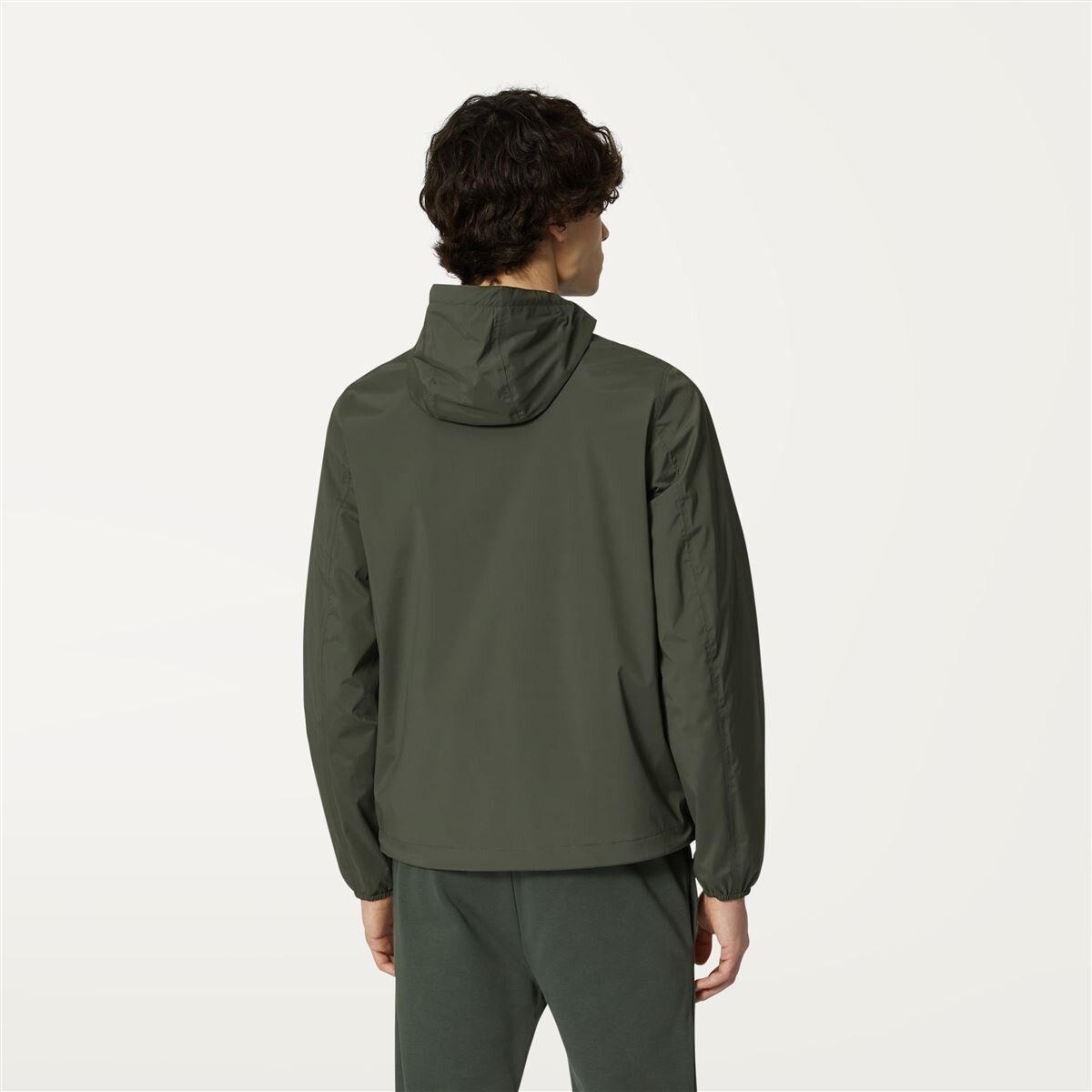 Chaqueta Men Nailon Jack Stretch Green Blackish-3