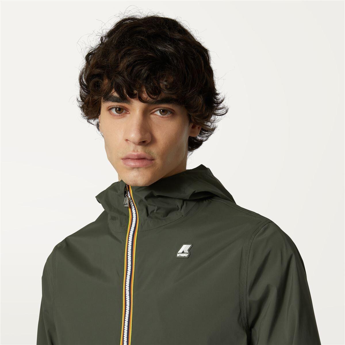 Chaqueta Men Nailon Jack Stretch Green Blackish-4