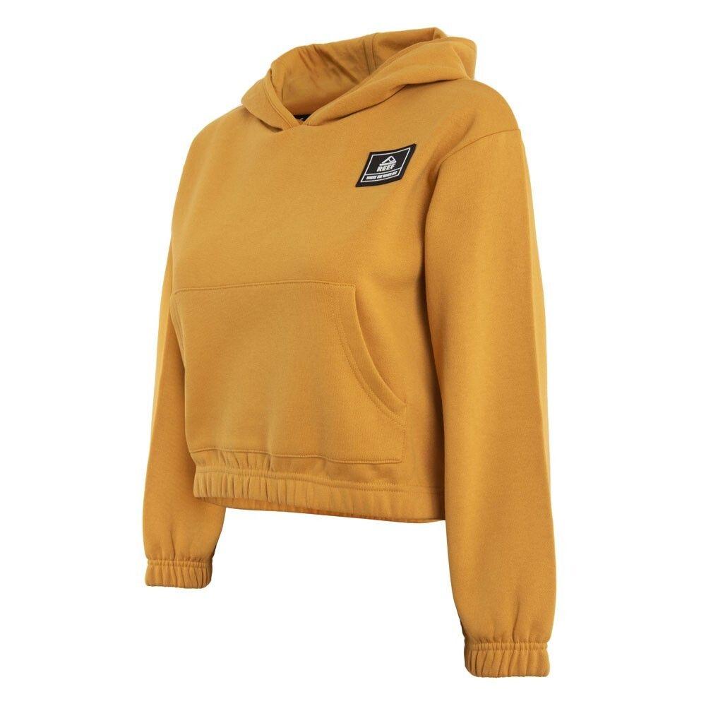 Poleron Kids Crop Top Mustard-1