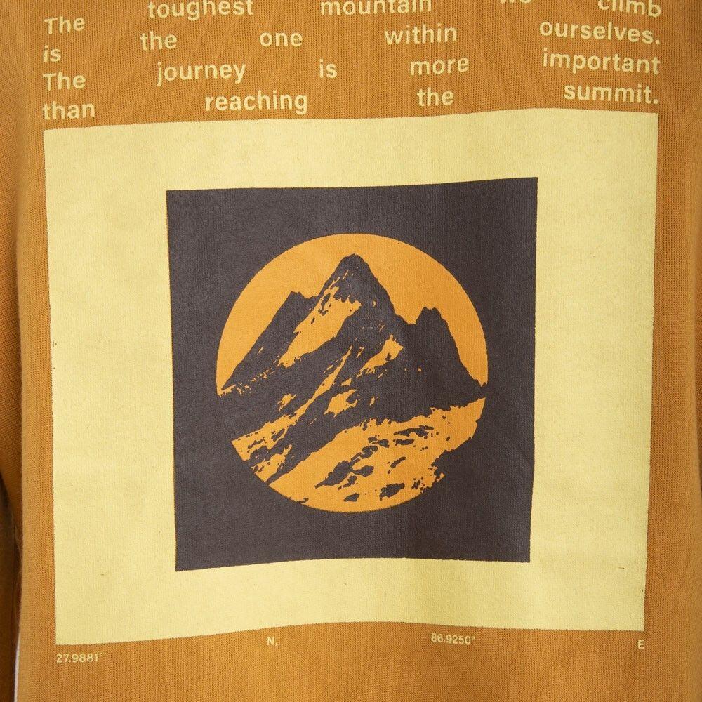 Poleron Kids Crop Top Mustard-3