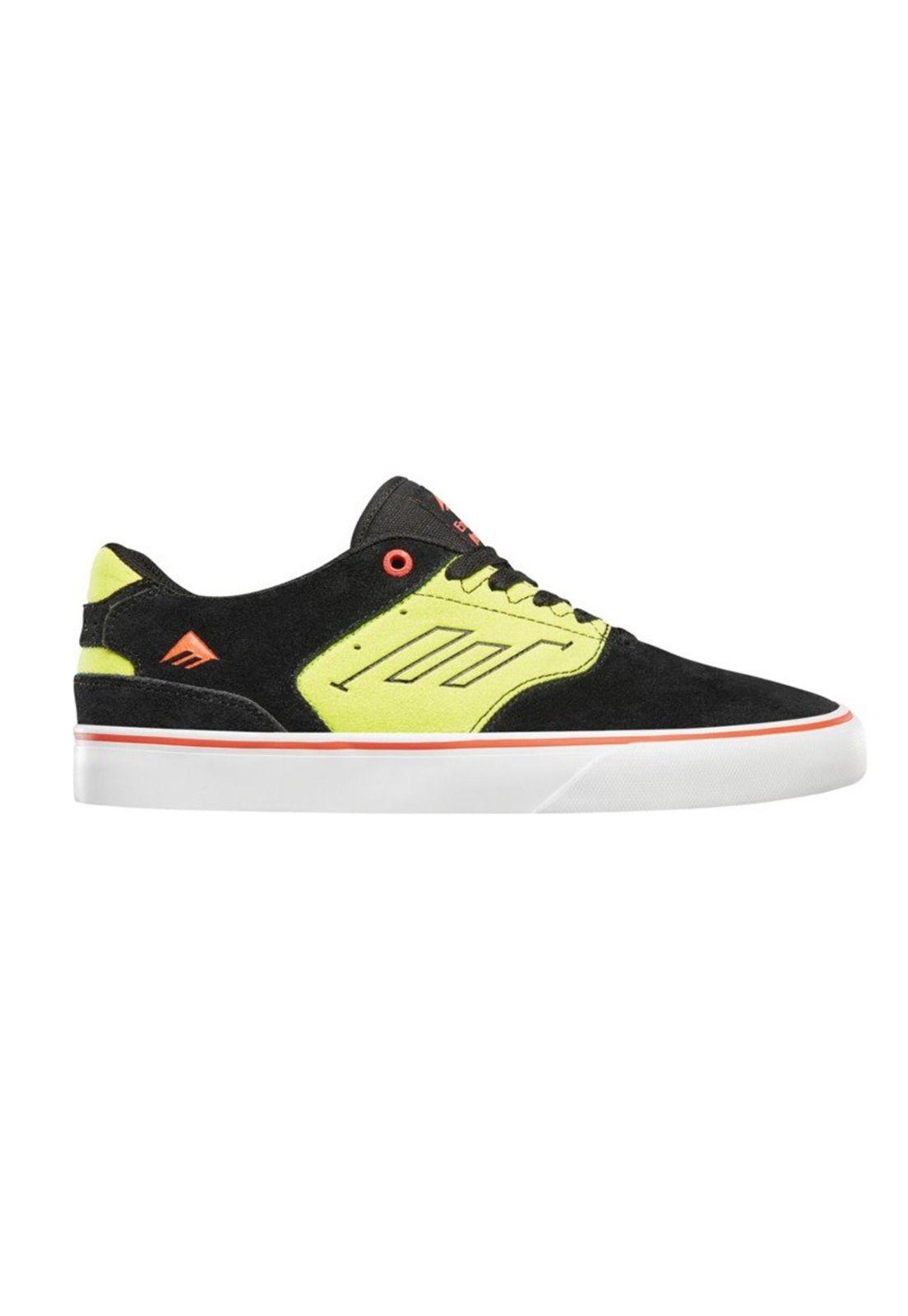 Zapatilla The Low Vulc Black Green Emerica-0