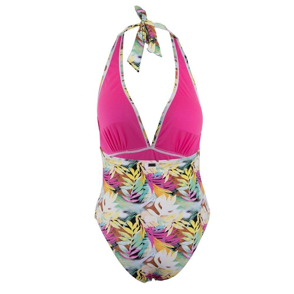 Traje de Baño Amarre en cuello Multicolor-2