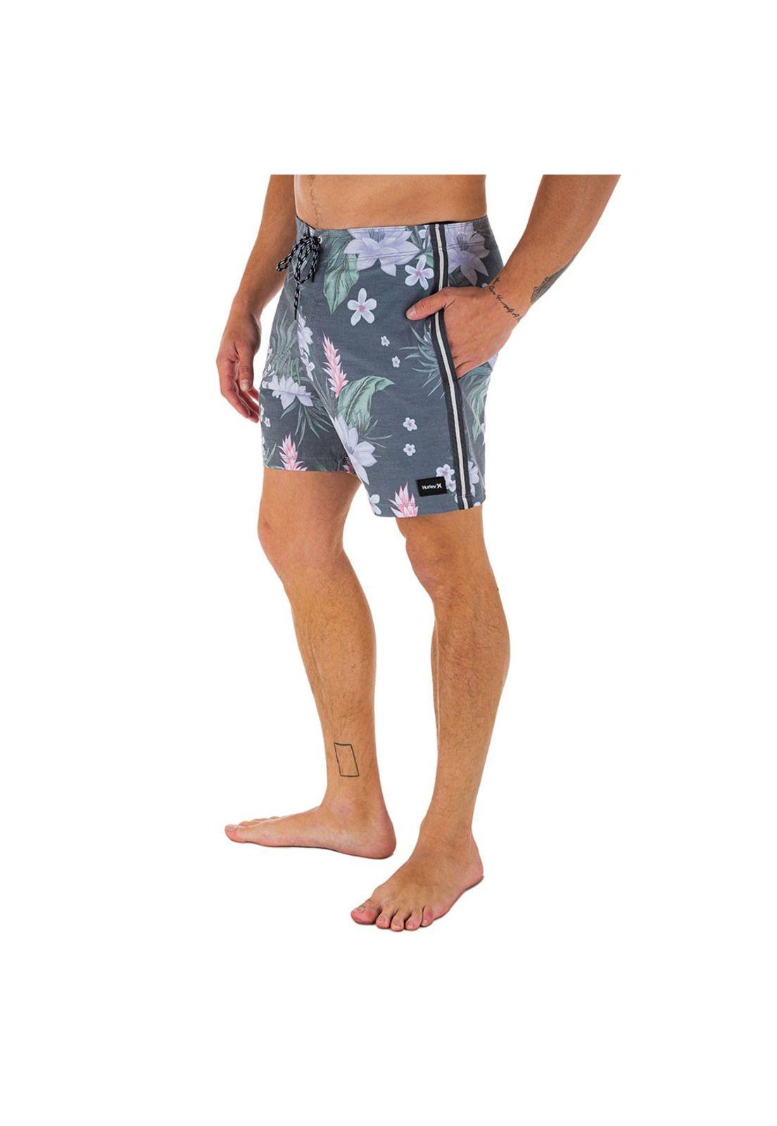 Traje de Baño Phantom Naturals Session 16 Navy Hurley-4