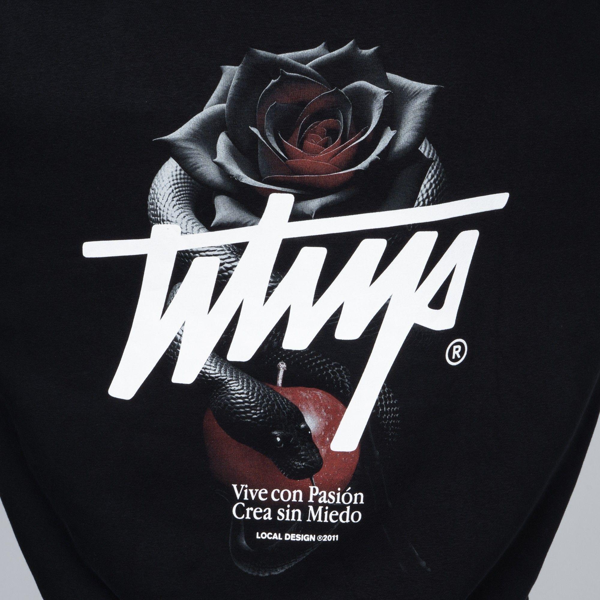 Polerón WhatUp Rose and Snake Black-2