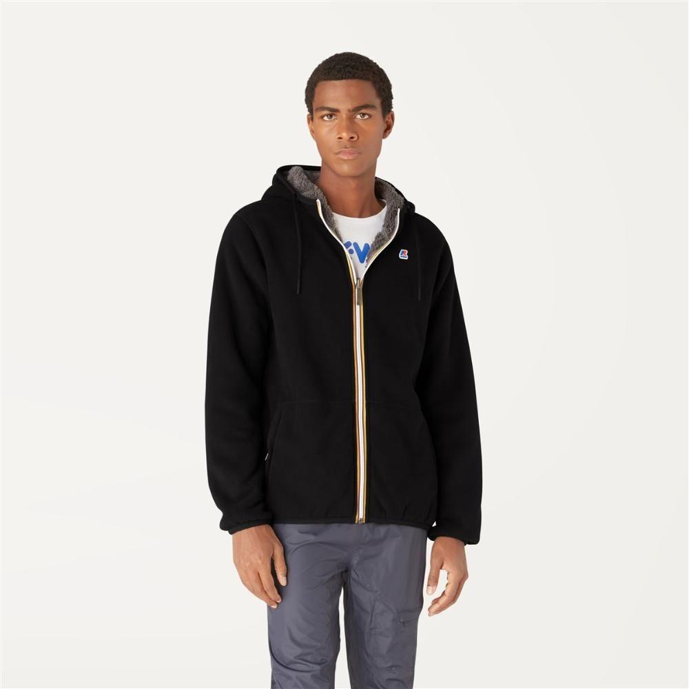 Chaqueta Jacques Polar Reversible Black Grey Smoke-2