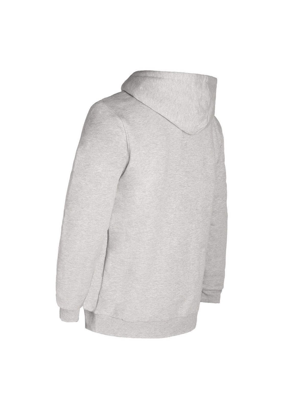 Poleron Men Full Zipper Grey Chiporro Black-2