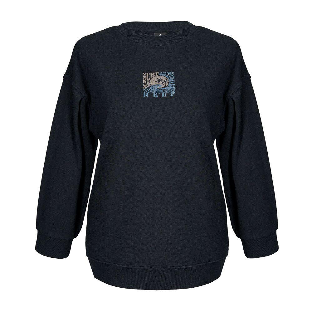 Polerón Reef Women Crew Black-0