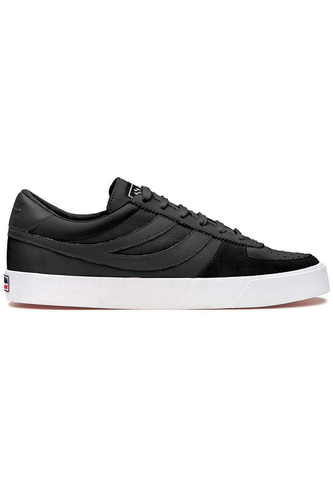Zapatilla 2846 Seattle Leau Black Full White-0