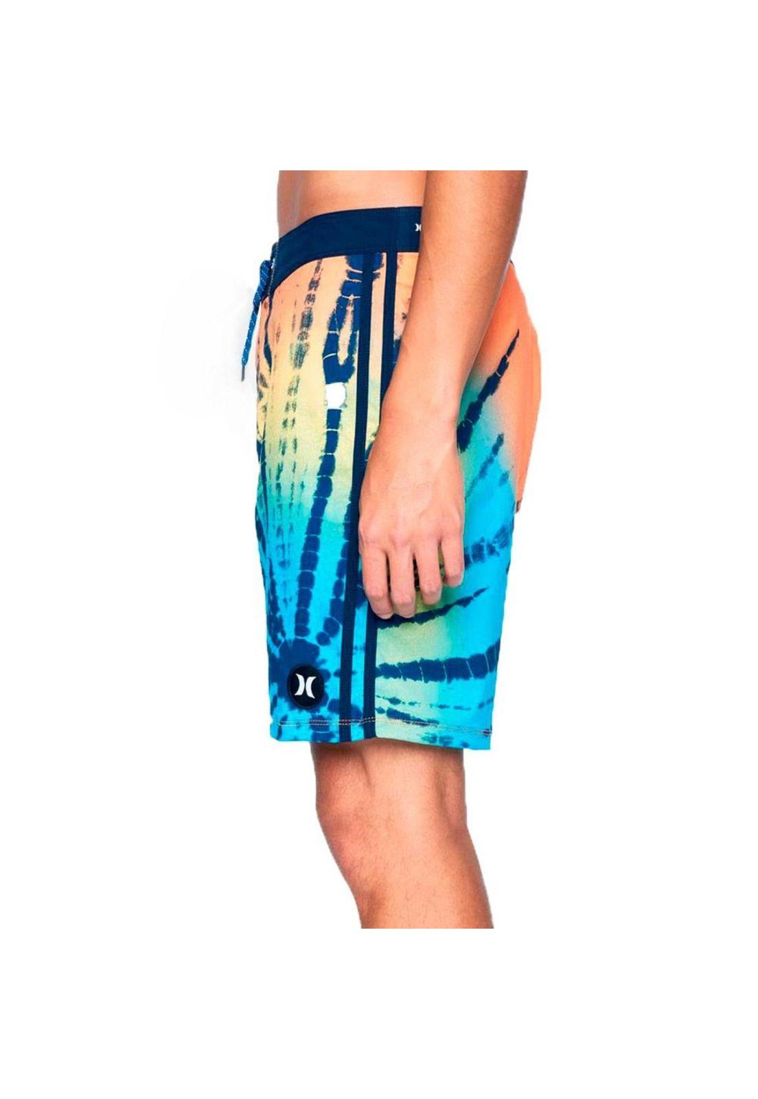 Traje de Baño Phantom Tailgate Boardshorts 18" Hot Curry Hurley-2