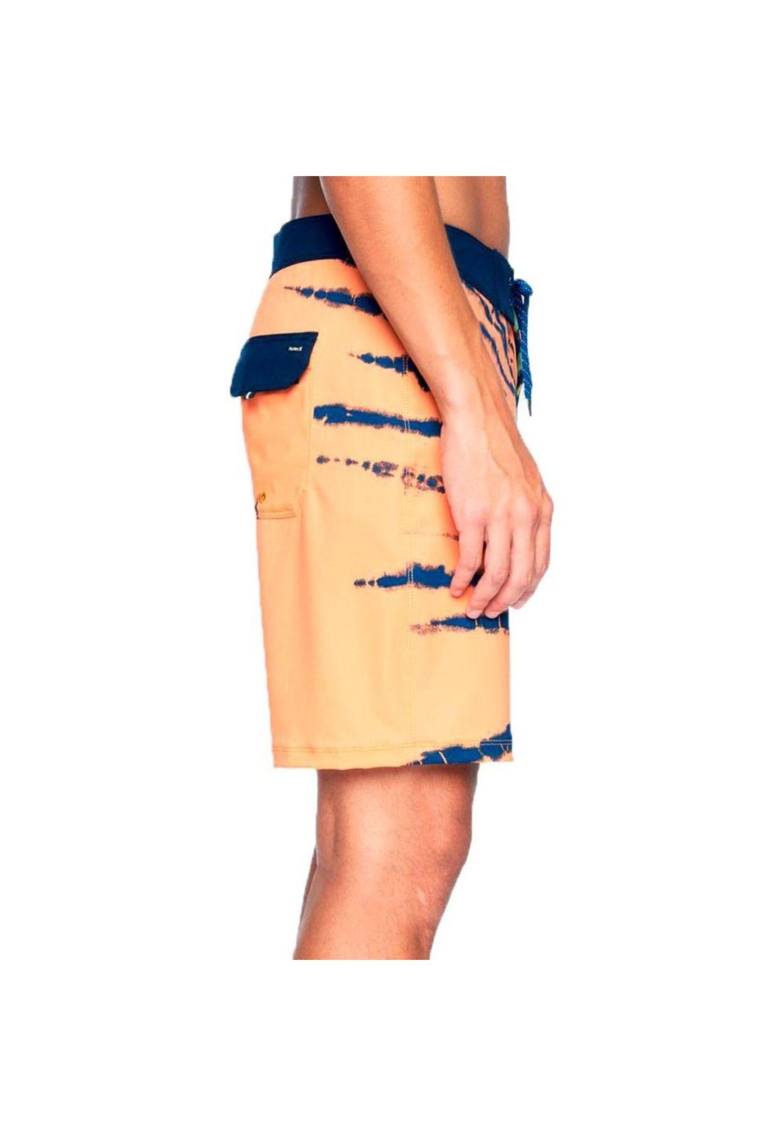 Traje de Baño Phantom Tailgate Boardshorts 18" Hot Curry Hurley-3