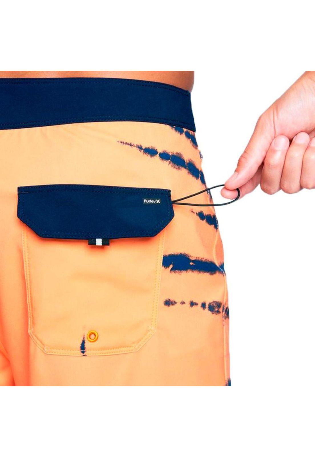 Traje de Baño Phantom Tailgate Boardshorts 18" Hot Curry Hurley-4