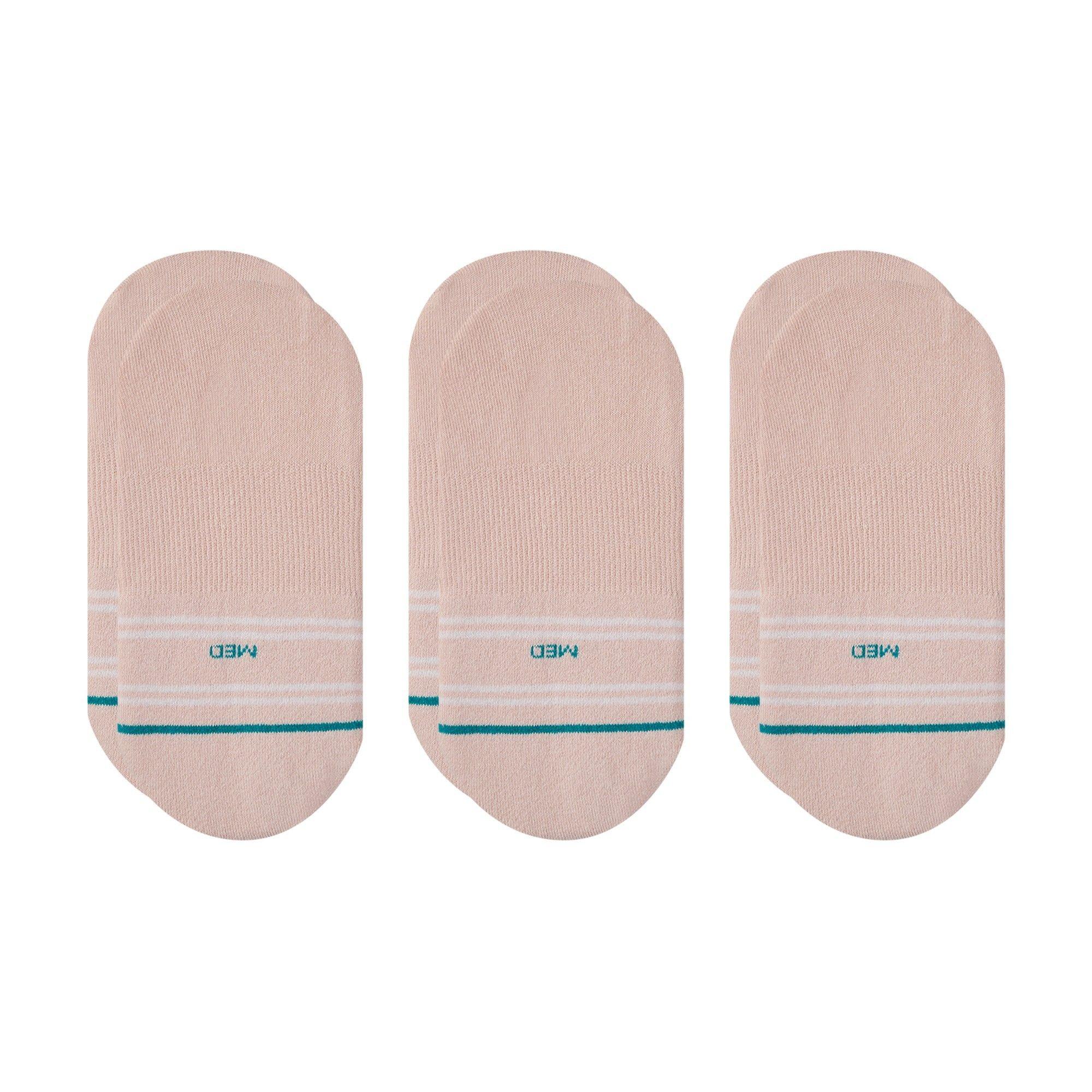 Stance Sock 3 Pack No Show Vital Pink-2