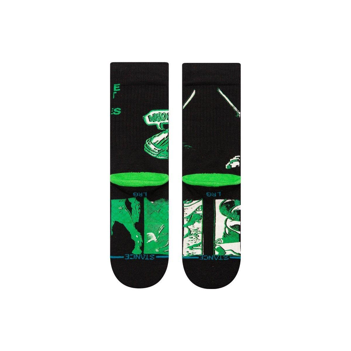 Stance Sock Kids Teenage Mutant Ninja Turtles Black-2