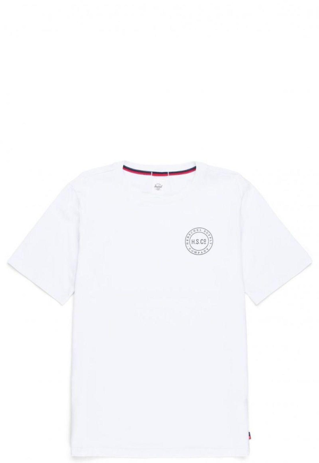 Polera Stamp Blanco Herschel-2