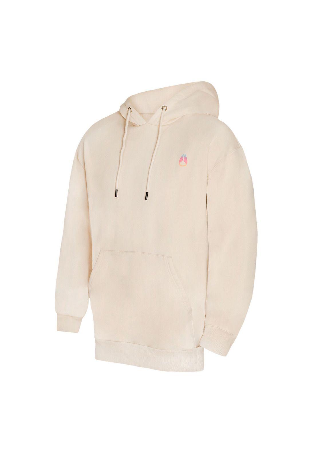Polerón Men Hoodie Mystical Bunny Beige-3