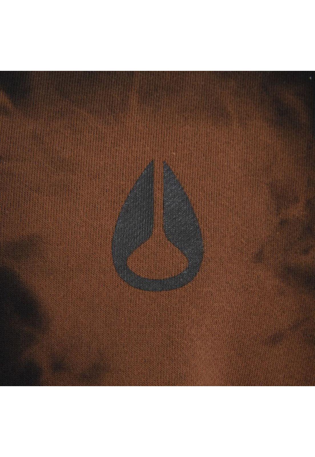 Poleron Men Hoodie Tie Dye Black Icon Front-3