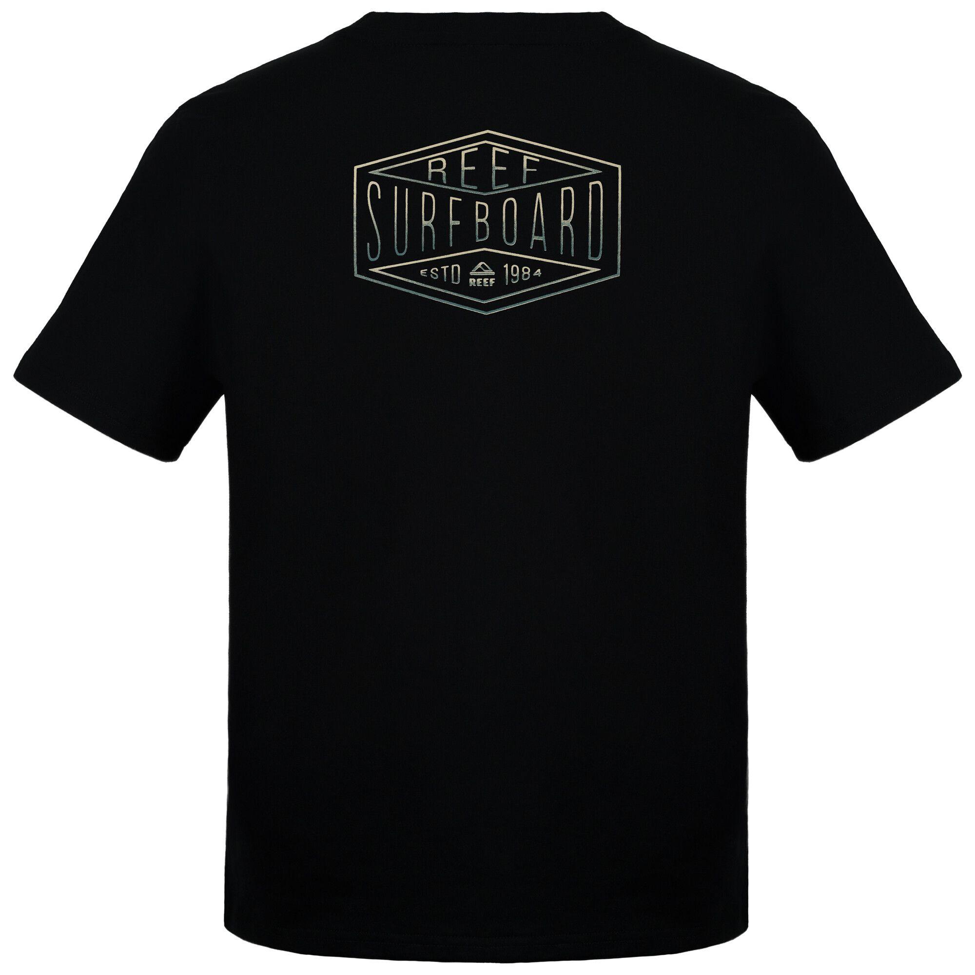 Polera Niño Reef Surfboard Negro-1