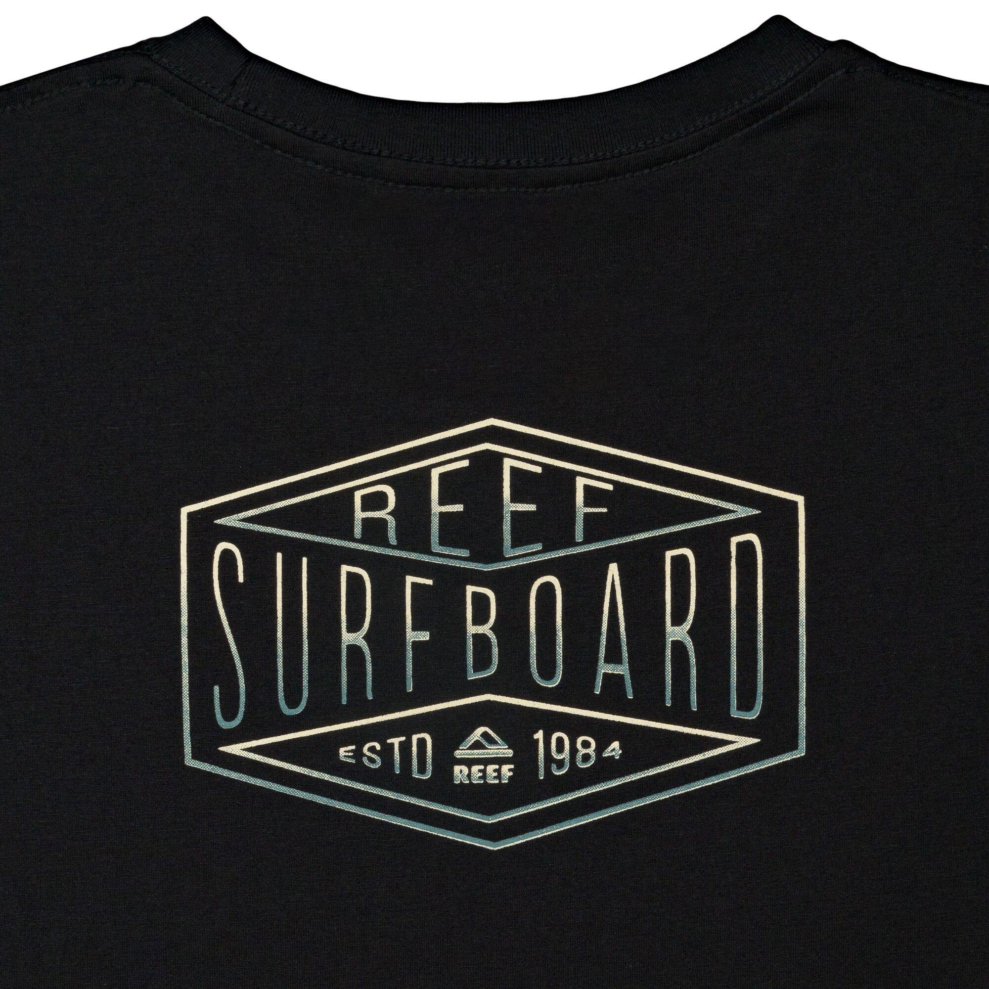 Polera Niño Reef Surfboard Negro-3