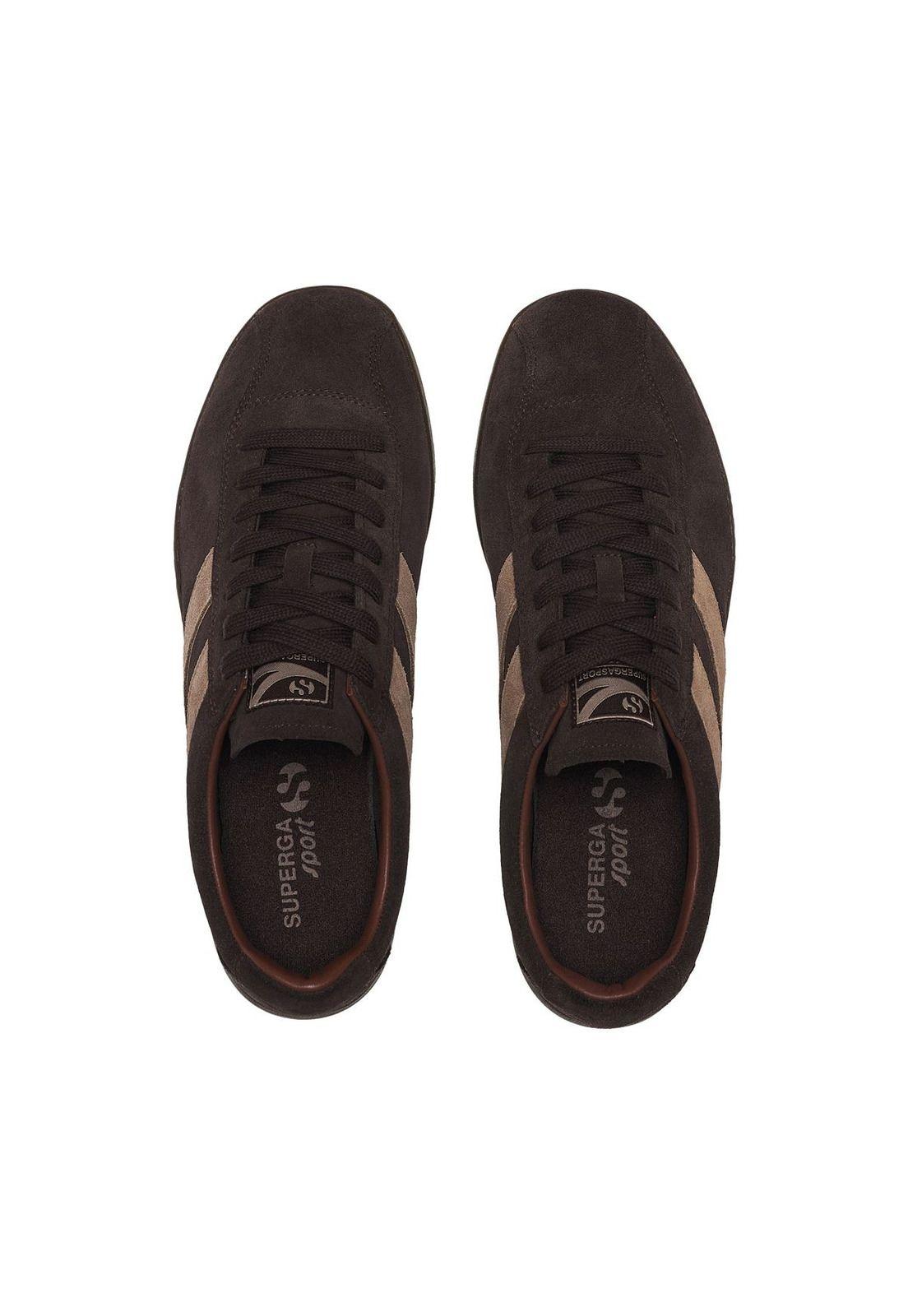 Zapatilla Superga 1960 Capri Sport Brown Cocoa Brown Coffee Brown Caribou-3