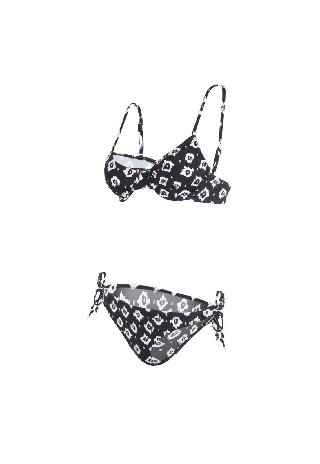 Bikini 05 Negro Figuras Blancas Reef-1