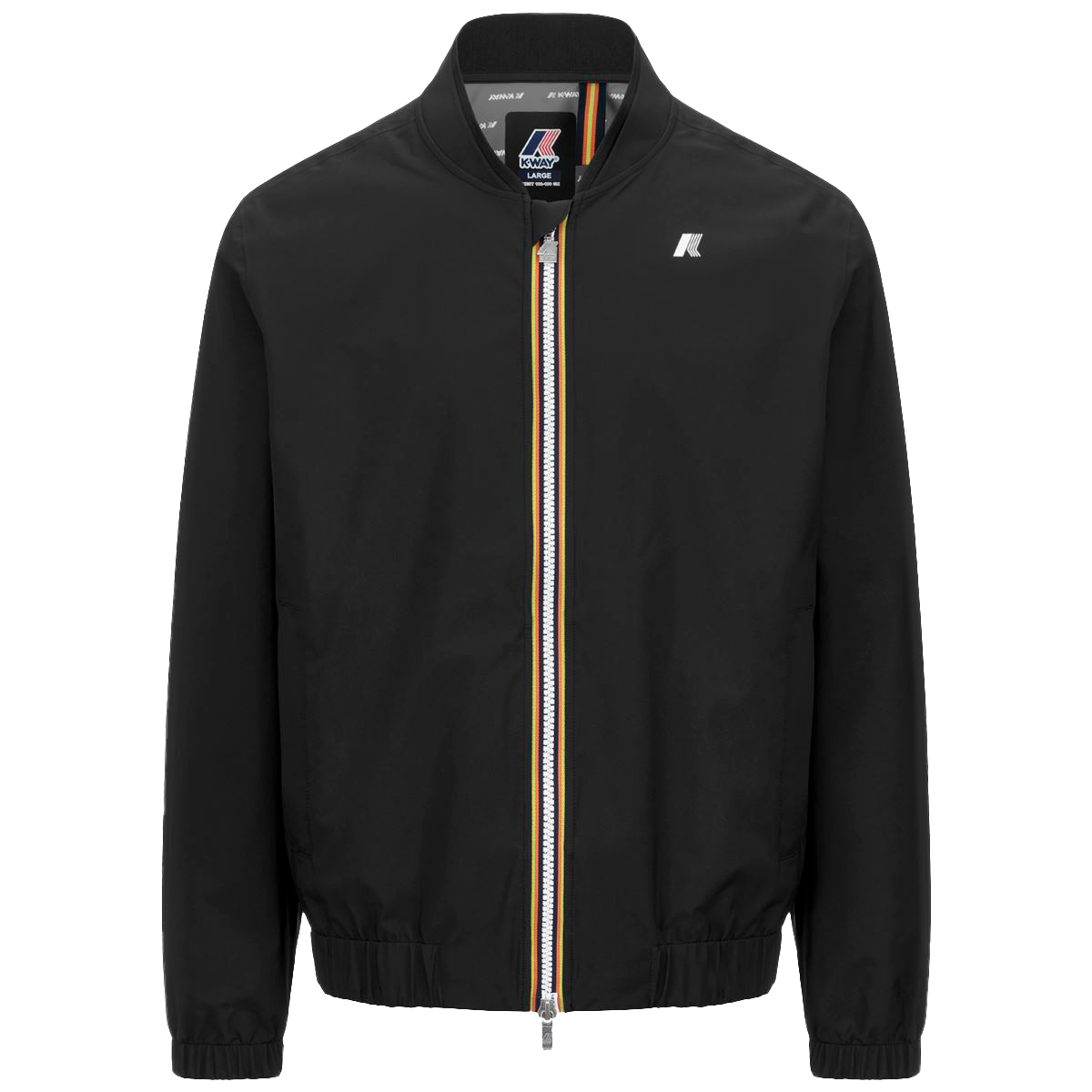 Chaqueta Men Impermeable Aurene Stretch Dot Black Pure-0