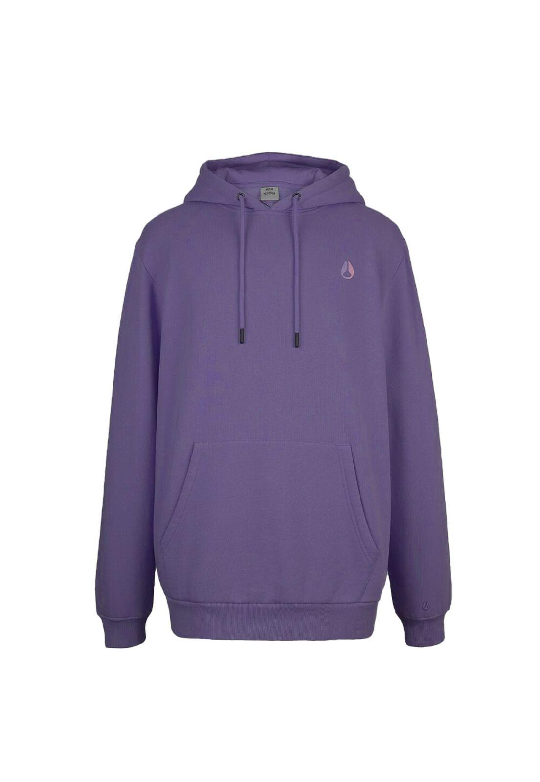 Polerón Nixon Men Hoodie Scorpio Purple-0