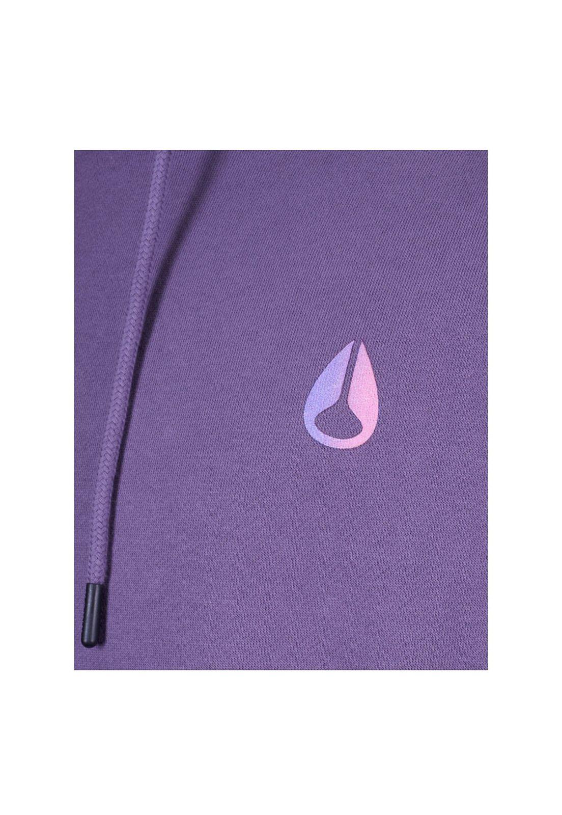 Polerón Nixon Men Hoodie Scorpio Purple-2
