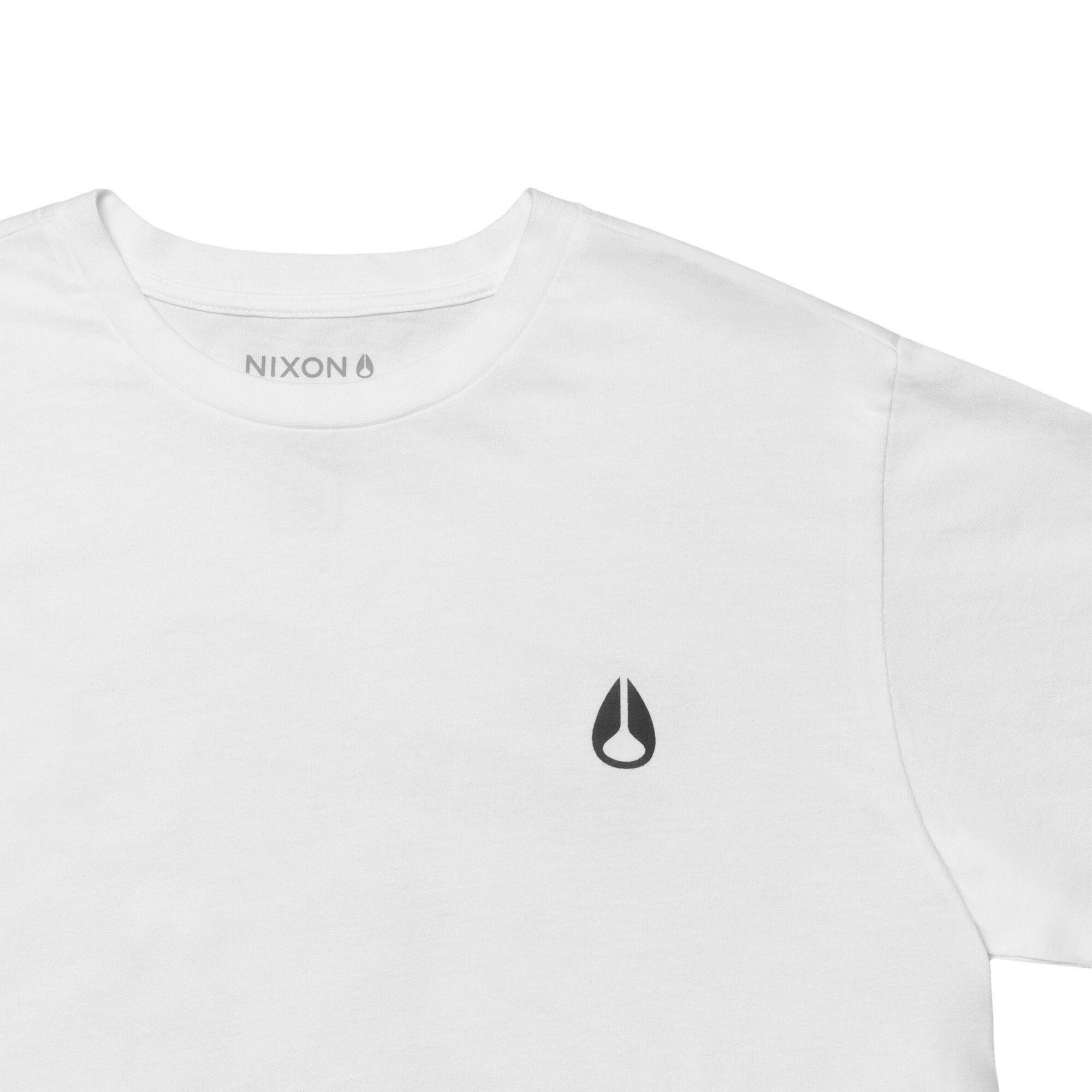 Polera Nixon Men Crocodile White-2