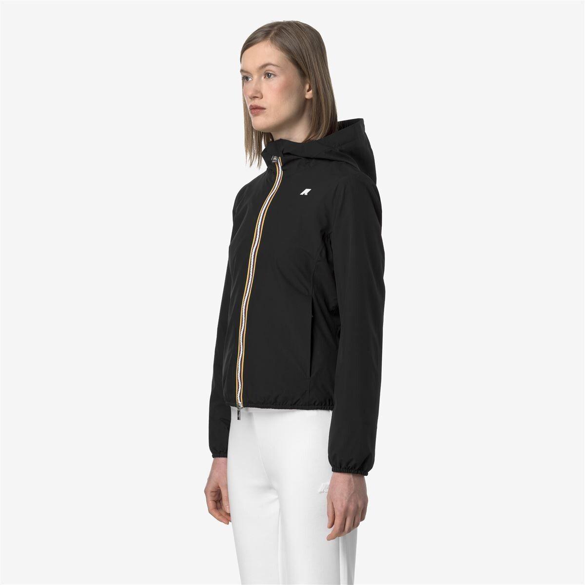 Chaqueta Women Impermeable Lily Stretch Poly Black Pure-2