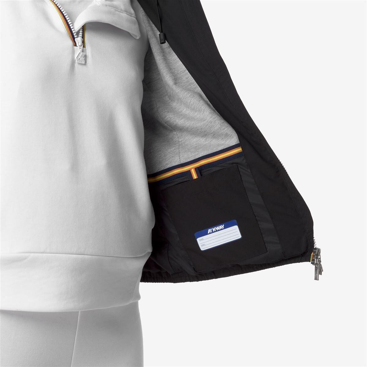 Chaqueta Women Impermeable Lily Stretch Poly Black Pure-4