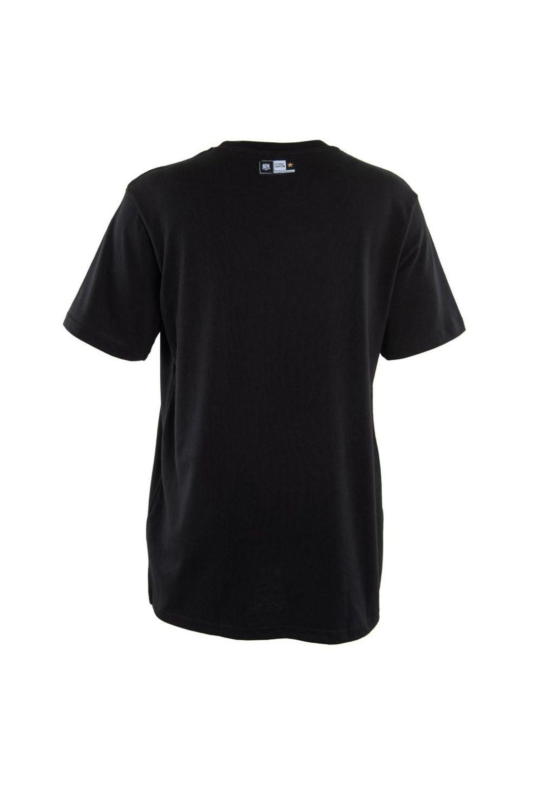 Polera Colo Colo Urbano Cacique Gris Negra-2