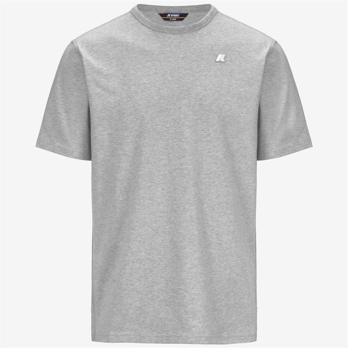 Polera K-Way Men Adame Stretch Grey Melange-0