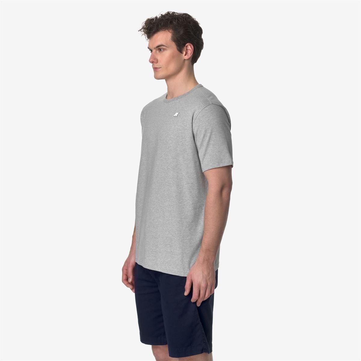 Polera K-Way Men Adame Stretch Grey Melange-2