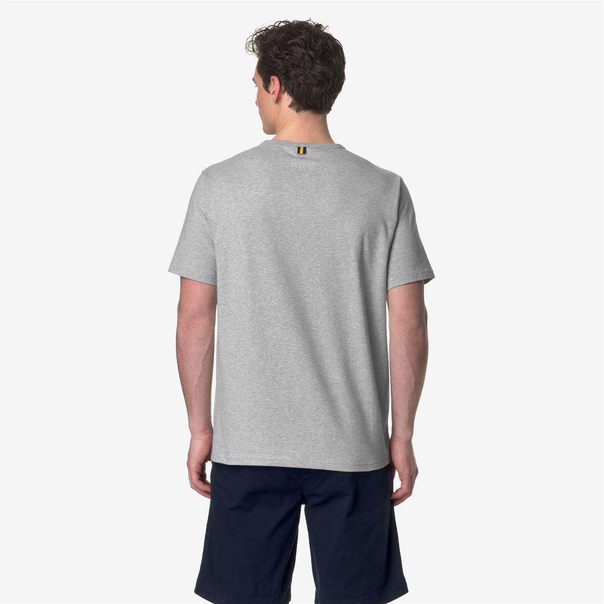 Polera K-Way Men Adame Stretch Grey Melange-3