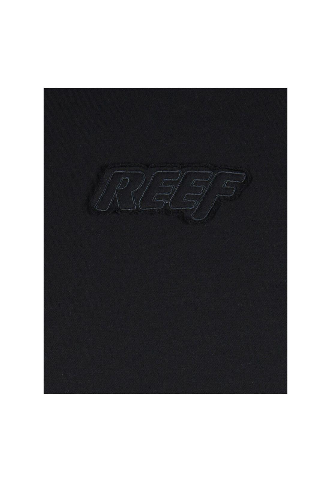 Polerón Reef Men Hoodie Logo Black-2