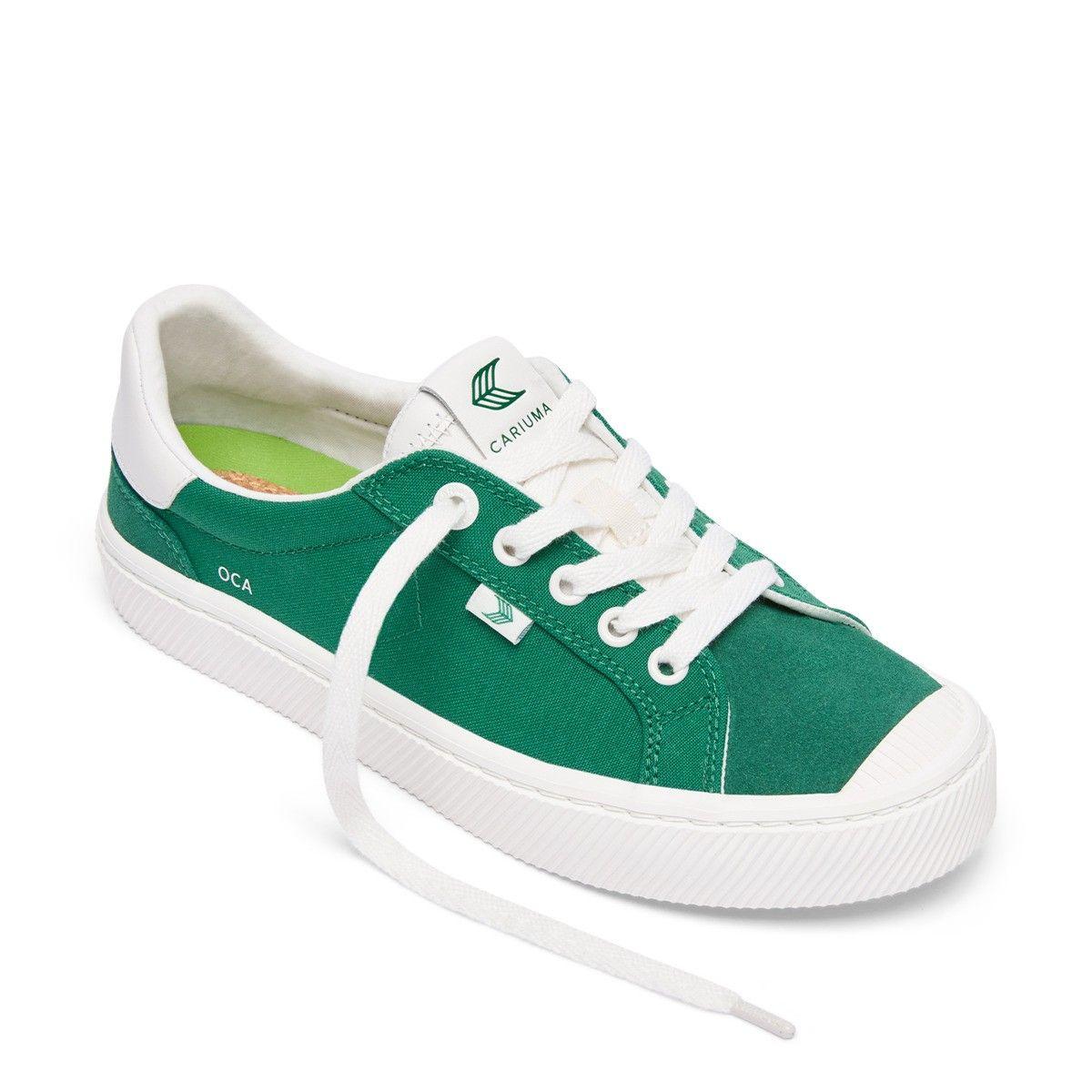 Zapatilla Cariuma Women OCA 2.0 Nylon Suede Lush Green-1