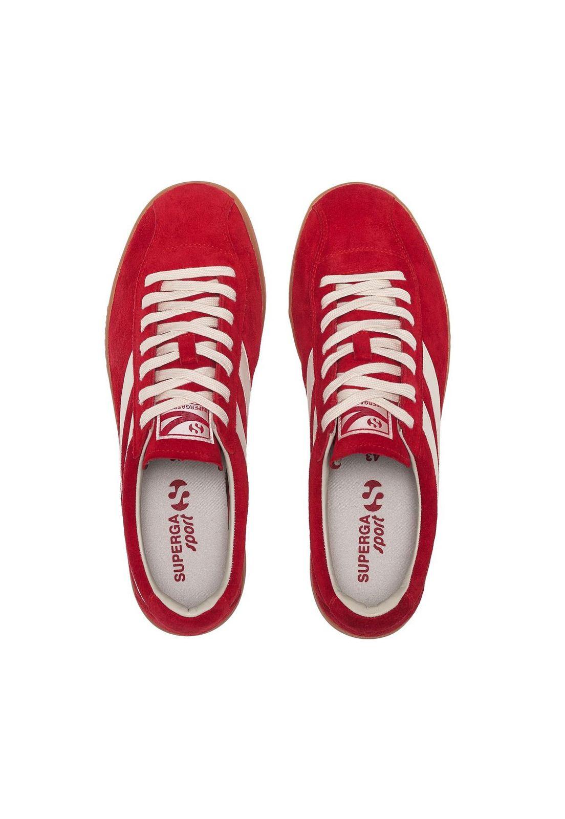 Zapatilla Superga 1960 Capri Sport Red White Mastice Gum-2