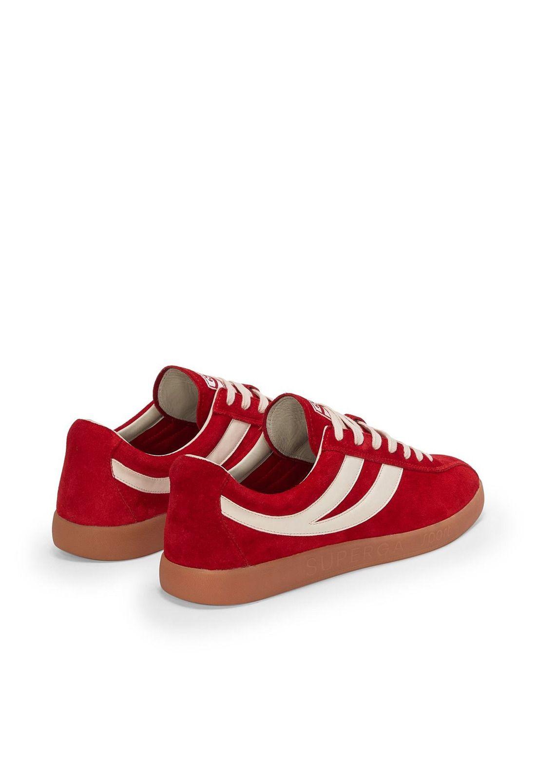 Zapatilla Superga 1960 Capri Sport Red White Mastice Gum-3