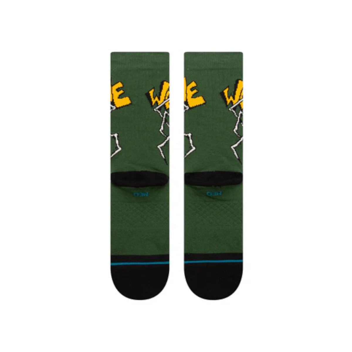 Stance Sock Men Welcome Wilbur Crew Green-2