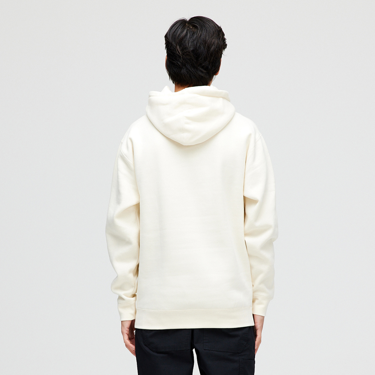 Polerón Stance Established Hoodie Bone-1