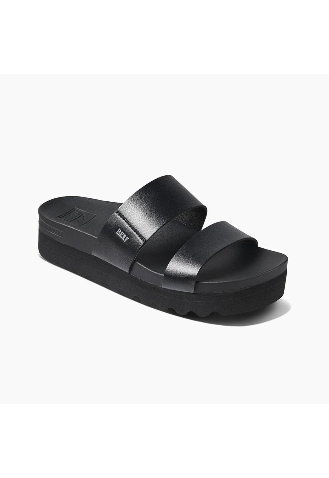Sandalia Cushion Vista Hi Women All Black Reef-0
