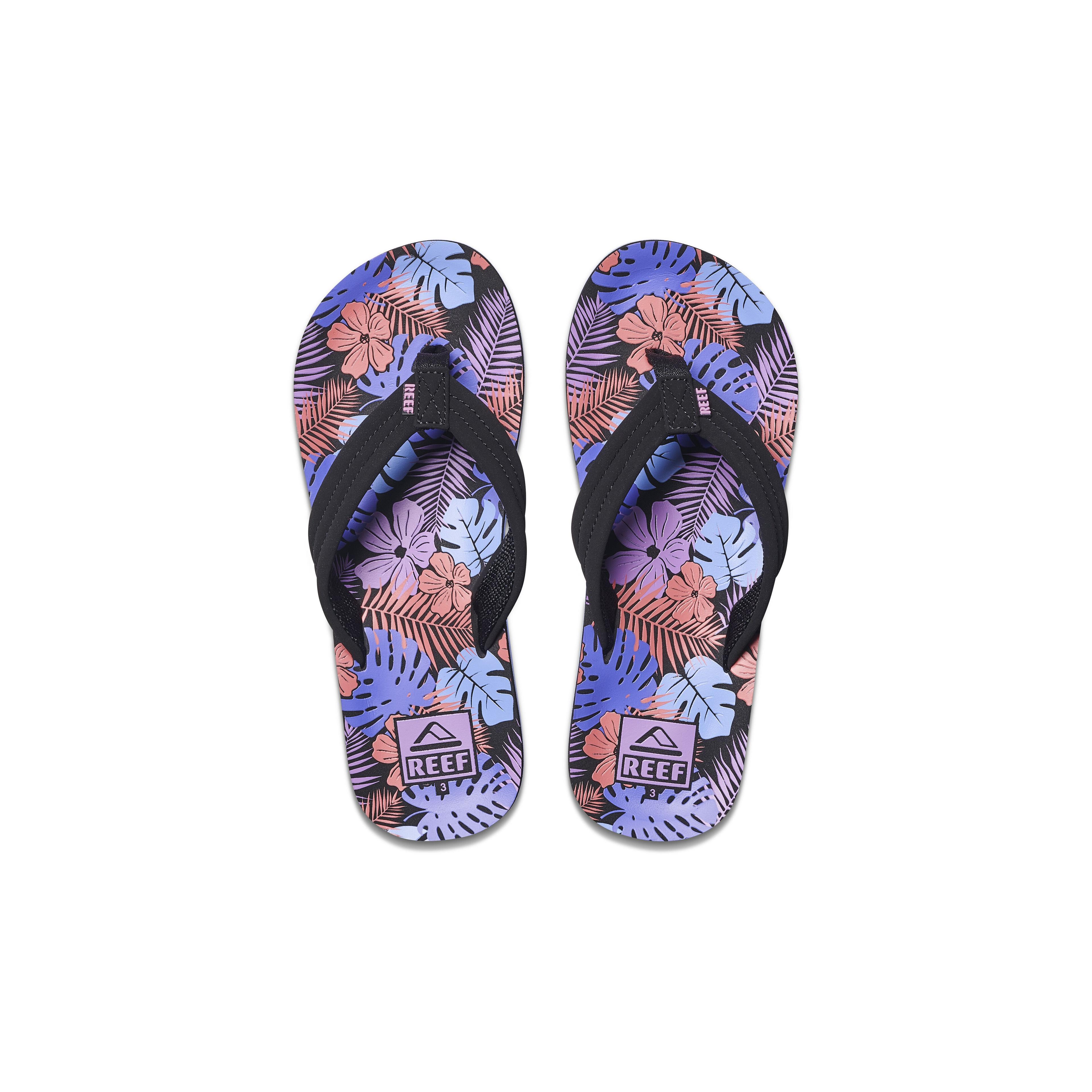 Sandalia Kids Reef Ahi Purple Fronds-1
